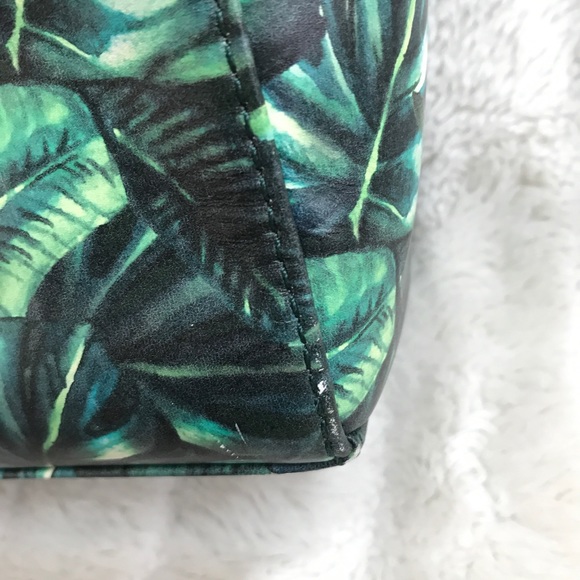 Dagne Dover Tiny Tote in Palm Print - Picture 7 of 8